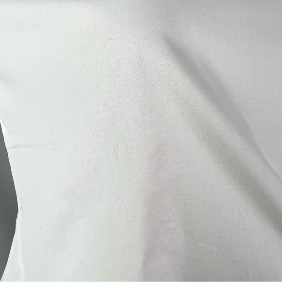 NEW TOTEME WHITE COTTON POPLIN SHIRT - Picture 4 of 7